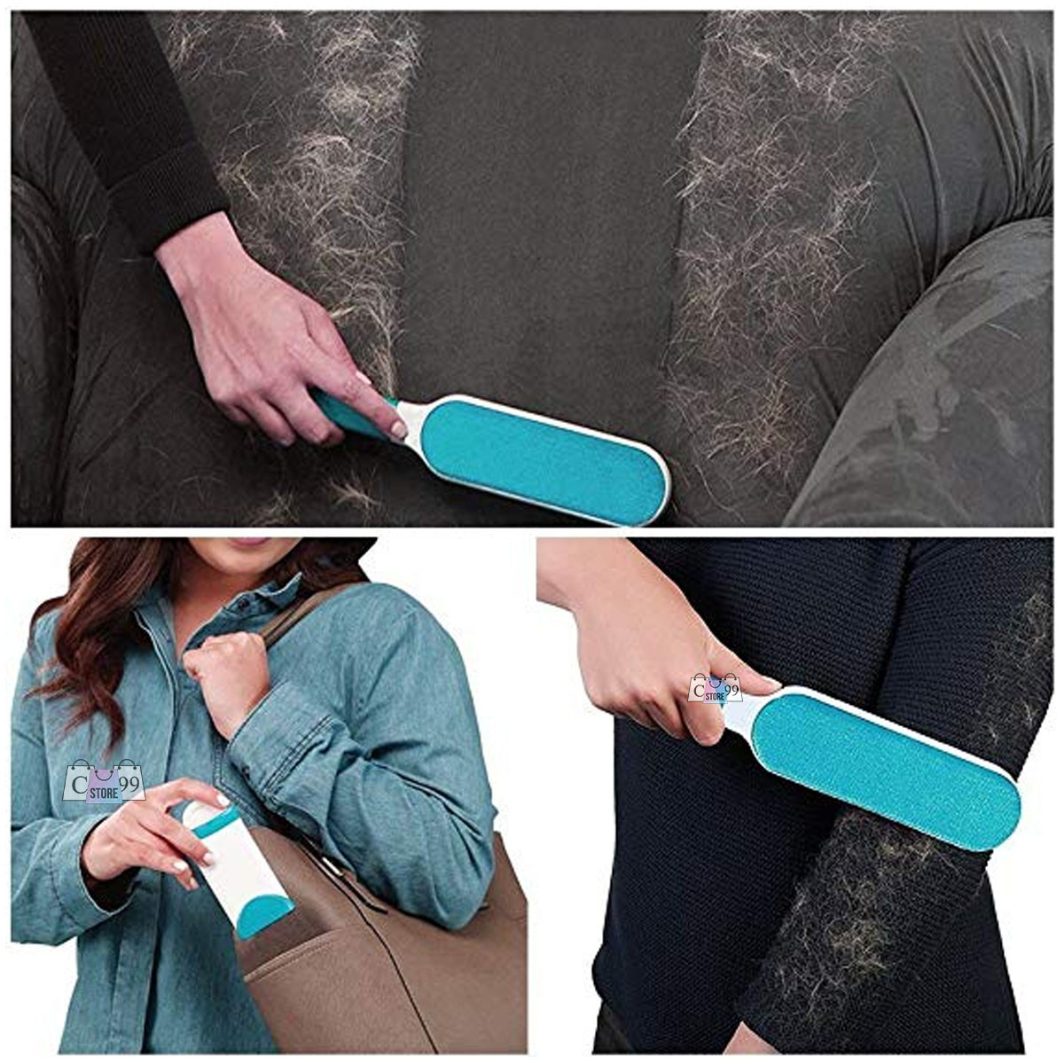 Miniatura 7 de Eliminador De Pelos De Mascota Cepillo